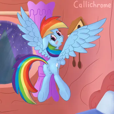 rainbow dash (mlp) (friendship is magic, hasbro) created by callichrome