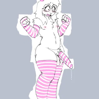 ralsei (5-sock outfit, deltarune) created by fembunns