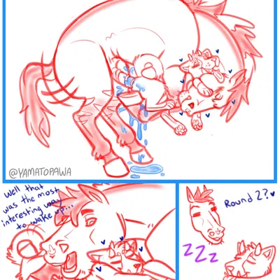 ransom mustang, yasuno (yasuno) created by yamatopawa