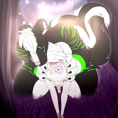 ravick the skunk created by ghostunknown