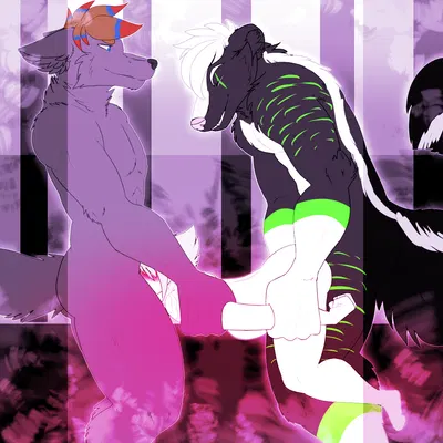 ravick the skunk created by ghostunknown