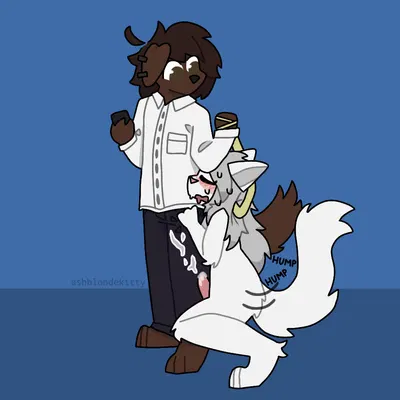 rex (ashblondekittyy), yuna (ashblondekitty) created by ashblondekittyy