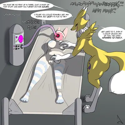 ribbons (moron ribbons) (bandai namco, digimon) created by raevild