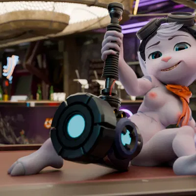 rivet (ratchet and clank) (ratchet and clank, sony corporation) created by murrajfur