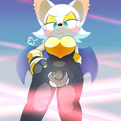 rouge the bat (roblox, sega) created by tetsuwan