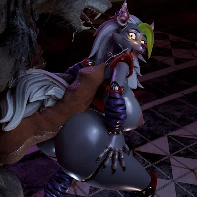 roxanne wolf (five nights at freddy's, five nights at freddy's: security breach) created by tiger jhobs