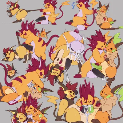 roy (raichu) (nintendo, pokemon) created by roy arashi