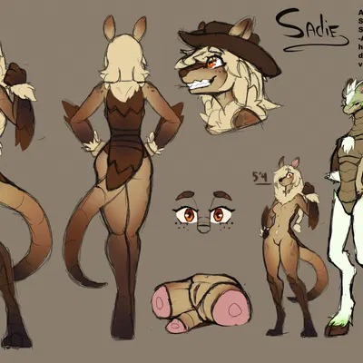 sadie (psychorodent) created by spiritelin