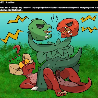 scrunty (nintendo, pokemon) created by vanny 1208