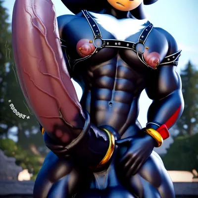 shadow the hedgehog (sonic the hedgehog (series)) created by mega pokemen