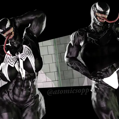she-venom, venom (marvel) (marvel) created by atomicsopp sfm
