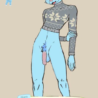 sherb (animal crossing) (animal crossing, nintendo) created by amoriashop