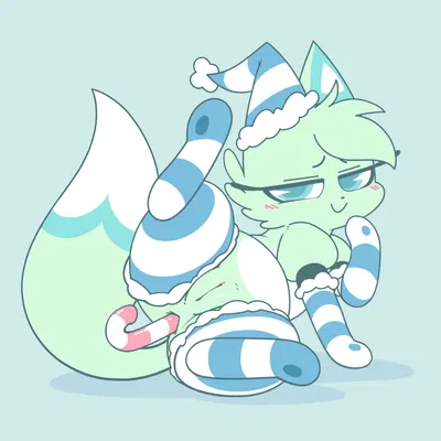 slushi (chikn nuggit) (chikn nuggit, christmas) created by kekitopu