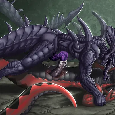 snakehead404 (alien (franchise)) created by inert-ren