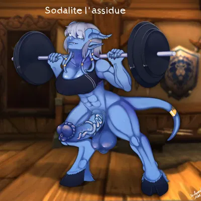 sodalite (scolopendraad) (blizzard entertainment, warcraft) created by scolopendraad