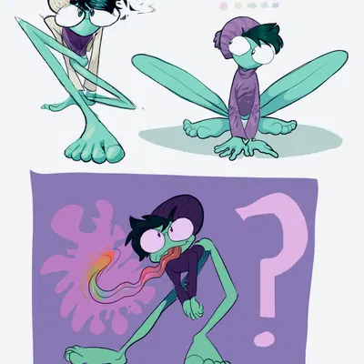 some frog you keep seeing in your detox induced dreams (character)