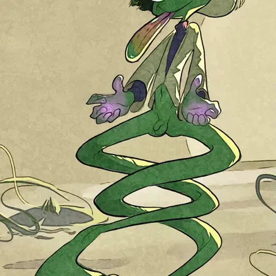 some frog you keep seeing in your detox induced dreams (character)