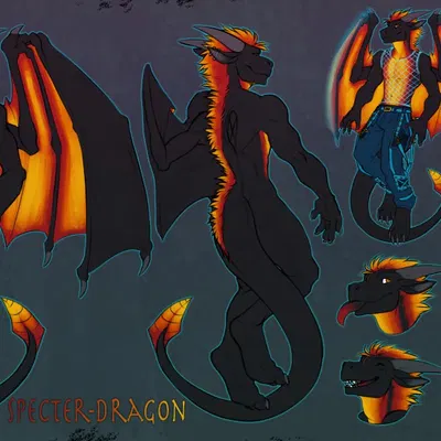 specterdragon (mythology) created by the-narutoshi