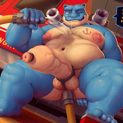 squirtle squad (nintendo, pokemon) created by voidlesky