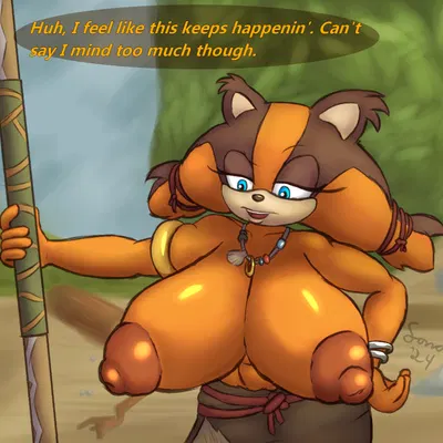 sticks the jungle badger (sega, sonic boom) created by sonomatic