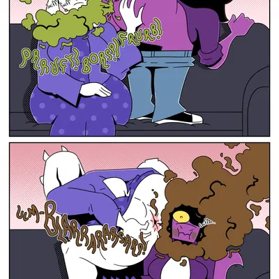 susie (deltarune), toriel (deltarune, undertale (series)) created by ineptoutcast (artist)