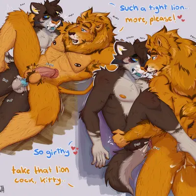 taima the lion created by taesponja