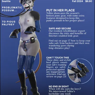 telkie (patchkatz) (kinktober) created by sentharn