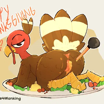 thanksgiving created by notsafeforwanking