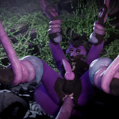 that purple fox created by ev3d