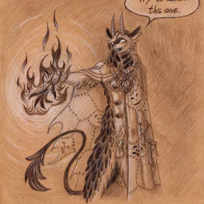 the beast (taraelblackwing) created by taraelblackwing