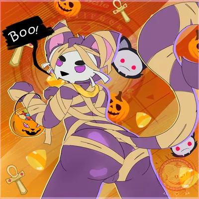 the first skullcat (halloween, pixile studios) created by hiroshi18