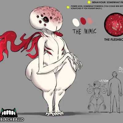 the mimic (ze blackball.d) created by ze blackball.d