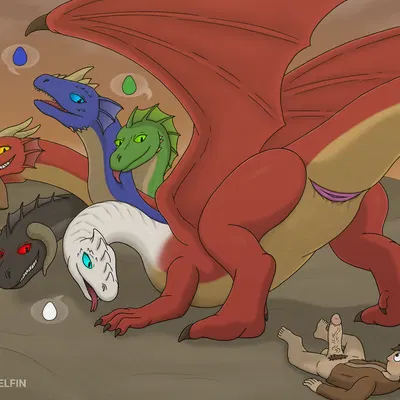 tiamat (dnd), tiamat (god) (dungeons and dragons, hasbro) created by strohdelfin