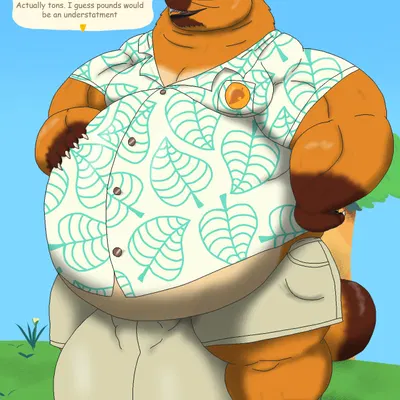 tom nook (animal crossing) (animal crossing, nintendo) created by alythewolfcat