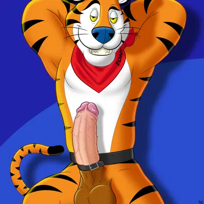 tony the tiger (frosted flakes, kellogg's) created by dracovar valeford