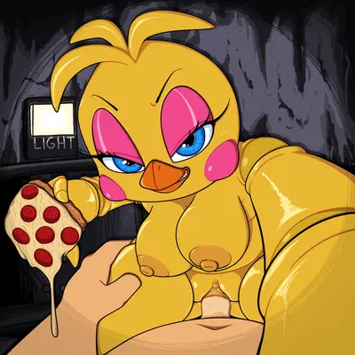 toy chica (fnaf) (five nights at freddy's, five nights at freddy's 2) created by four-pundo