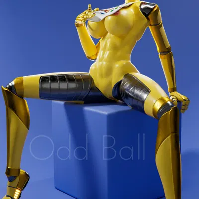 toy chica (fnaf) (five nights at freddy's, five nights at freddy's 2) created by oddbaals