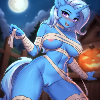 trixie (mlp) (friendship is magic, halloween) created by twistedscarlett60