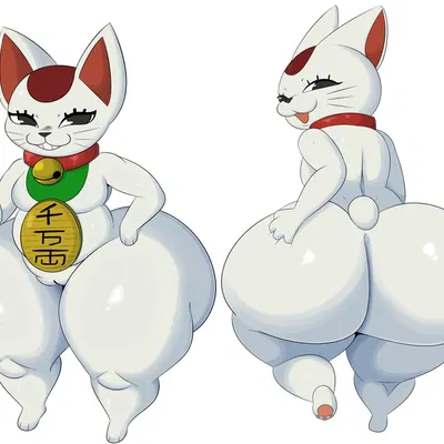 turbo granny (dandadan) (dandadan, maneki-neko) created by coffee demon