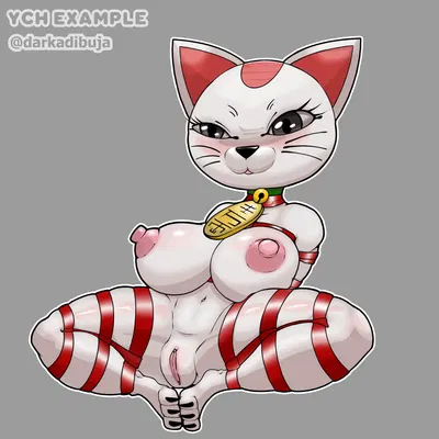 turbo granny (dandadan) (dandadan, maneki-neko) created by darkadibuja
