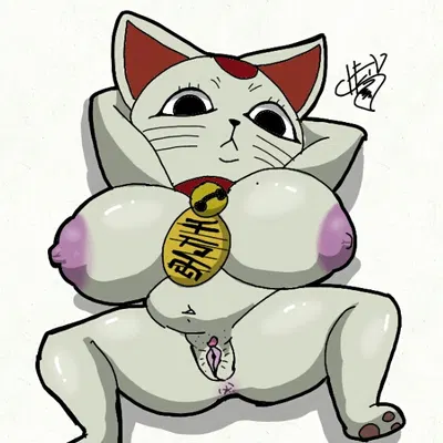 turbo granny (dandadan) (dandadan, maneki-neko) created by foxchen