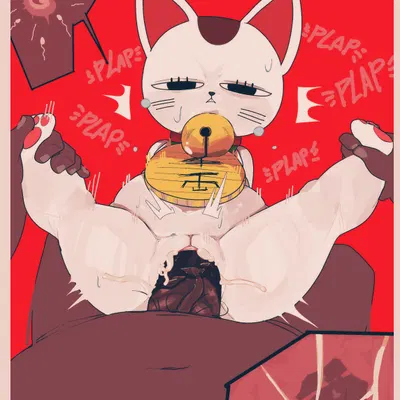 turbo granny (dandadan) (dandadan, maneki-neko) created by meweeze