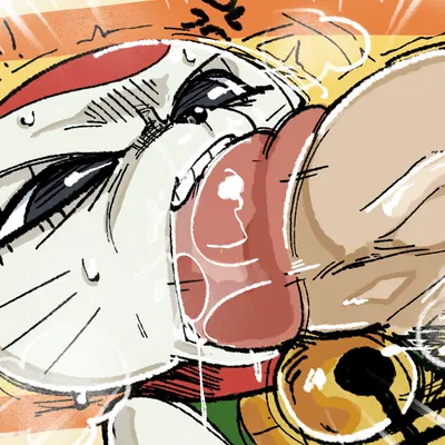 turbo granny (dandadan) (dandadan, maneki-neko) created by scrambledeve