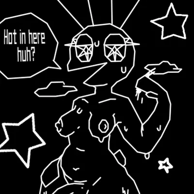 vibri (vib-ribbon) created by khamii