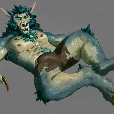 warwick (lol) (arcane (tv series), league of legends) created by draygoezz