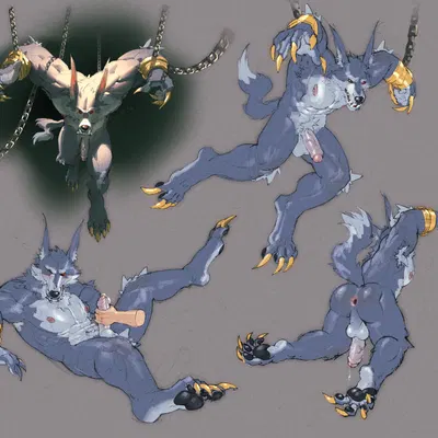 warwick (lol) (league of legends, riot games) created by draygoezz