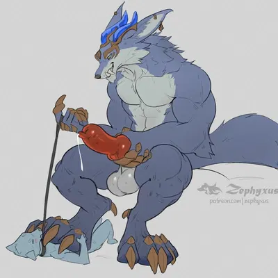 warwick (lol), ych (character) (league of legends, riot games) created by zephyxus
