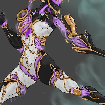 xaku (warframe) (digital extremes, tencent) created by zulu uwu