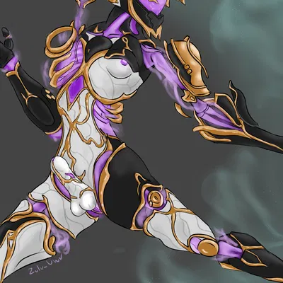 xaku (warframe) (digital extremes, tencent) created by zulu uwu