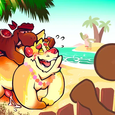 zesty (zestibone) (mario bros, nintendo) created by thezestiestbone